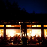Clayoquot Wilderness Resort at night