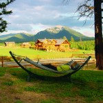 woman on hammock at Echo Valley Ranch & Spa